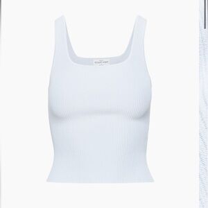 Aritzia square neck sculpt tank top in size M